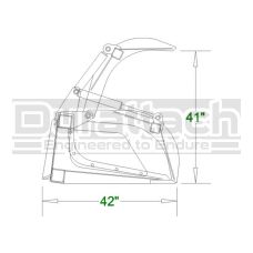 72" CID X-treme Duty Grapple Bucket Model XGB72