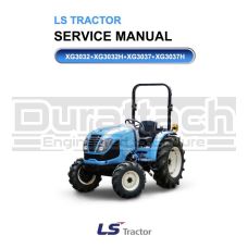 LS Tractor XG3032 / XG3037 Service Manual - Printed Hard Copy
