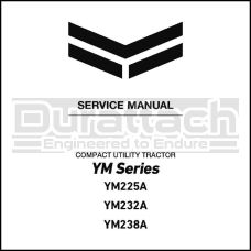 Yanmar YM225A Operation Manual - Printed Hard Copy - FREE Shipping