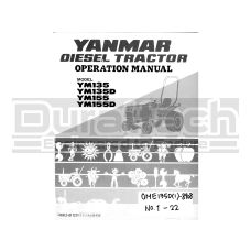 Yanmar YM155 Operation Manual 