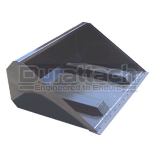 96" Haugen Telehandler Fork Slot Bucket for 48" Fork Tines Model MFSB96