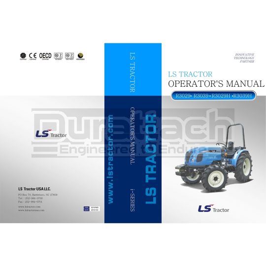 LS Tractor R3000-Series Operator's Manual