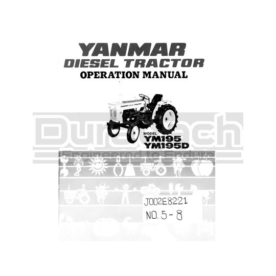 Yanmar YM195 Operation Manual