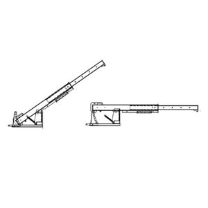 Haugen Telehandler Telescoping Pivoting Adjustable Jib Model MIJ-A