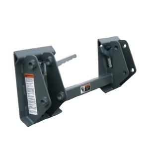 Worksaver Universal Skid Steer Quick-Attach Adapter New Holland 14LA, 15LA, 16LA, 17LA, 18LA & Case IH LX114, LX116, LX118 Loaders
