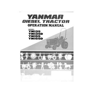 Yanmar Tractor YM135 Operation Manual - Digital Download